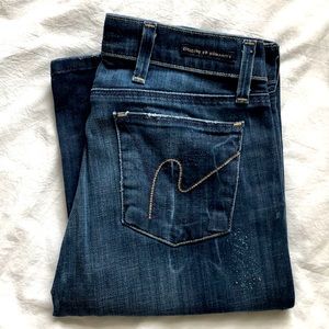 Citizens of Humanity, low waist bootcut, Kelly stretch